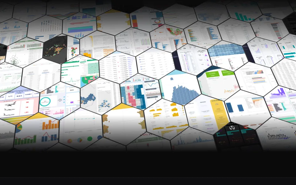 Mosaïque de dashboards Tableau
